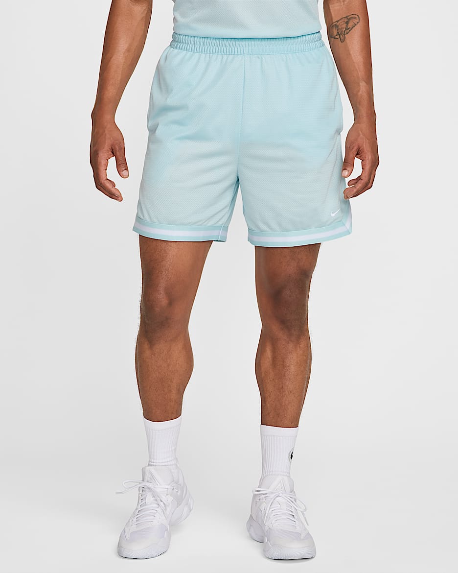 Nike Men s DNA Dri Fit 6 Basketball Shorts Blue